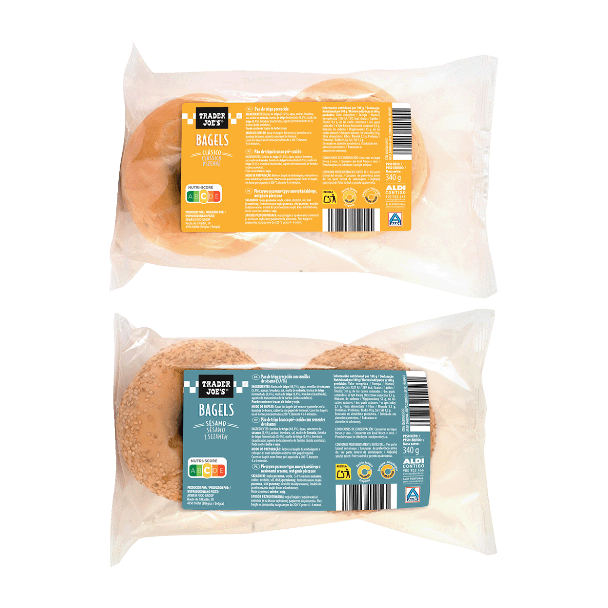 Bagels clásicos TRADER JOE'S® ALDI