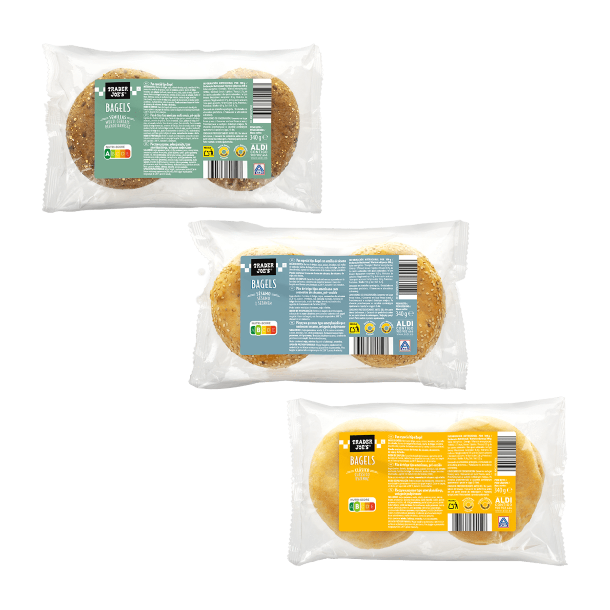 Bagels clásicos TRADER JOE'S® ALDI