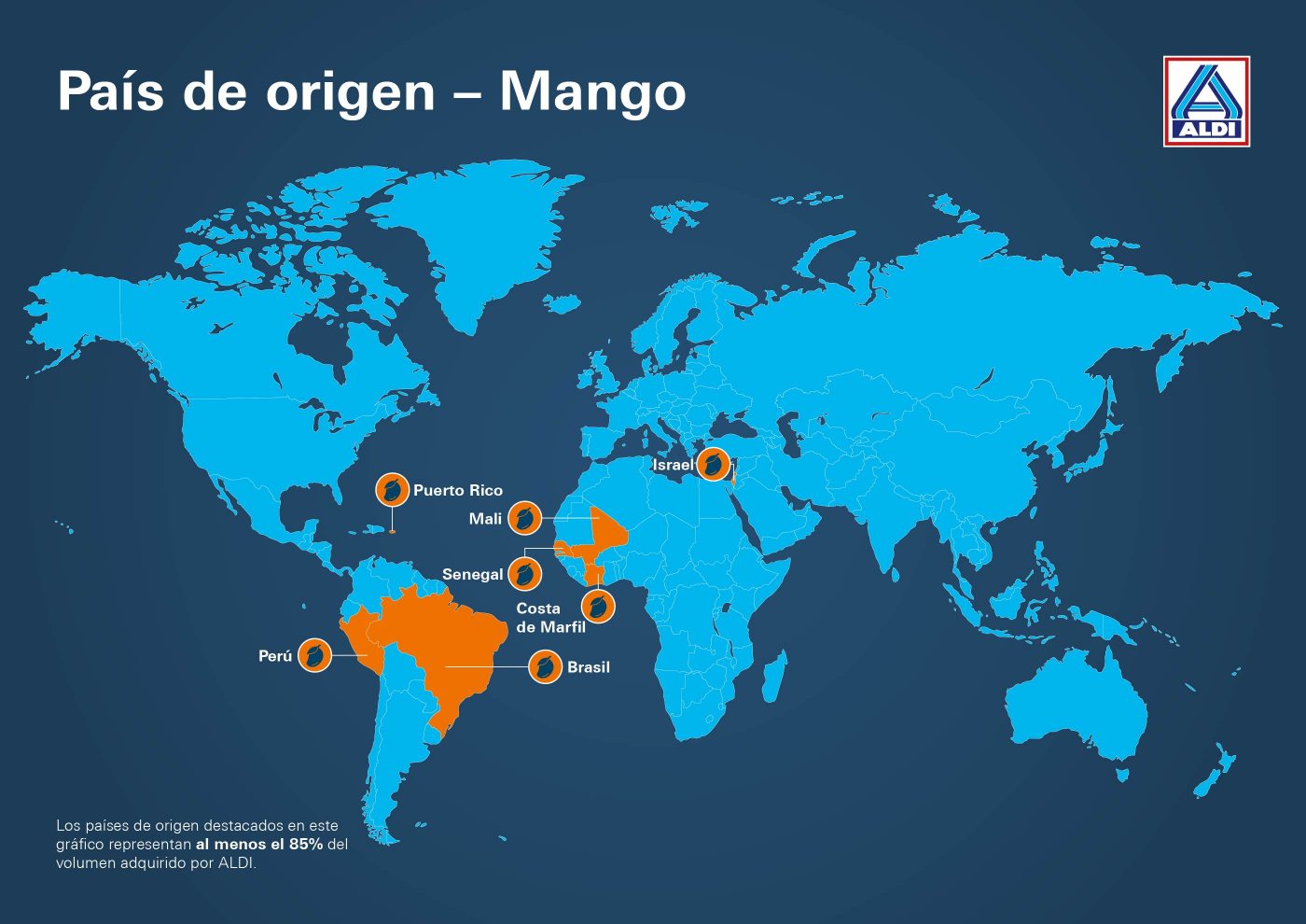 País de origen mango | ALDI Supermercados