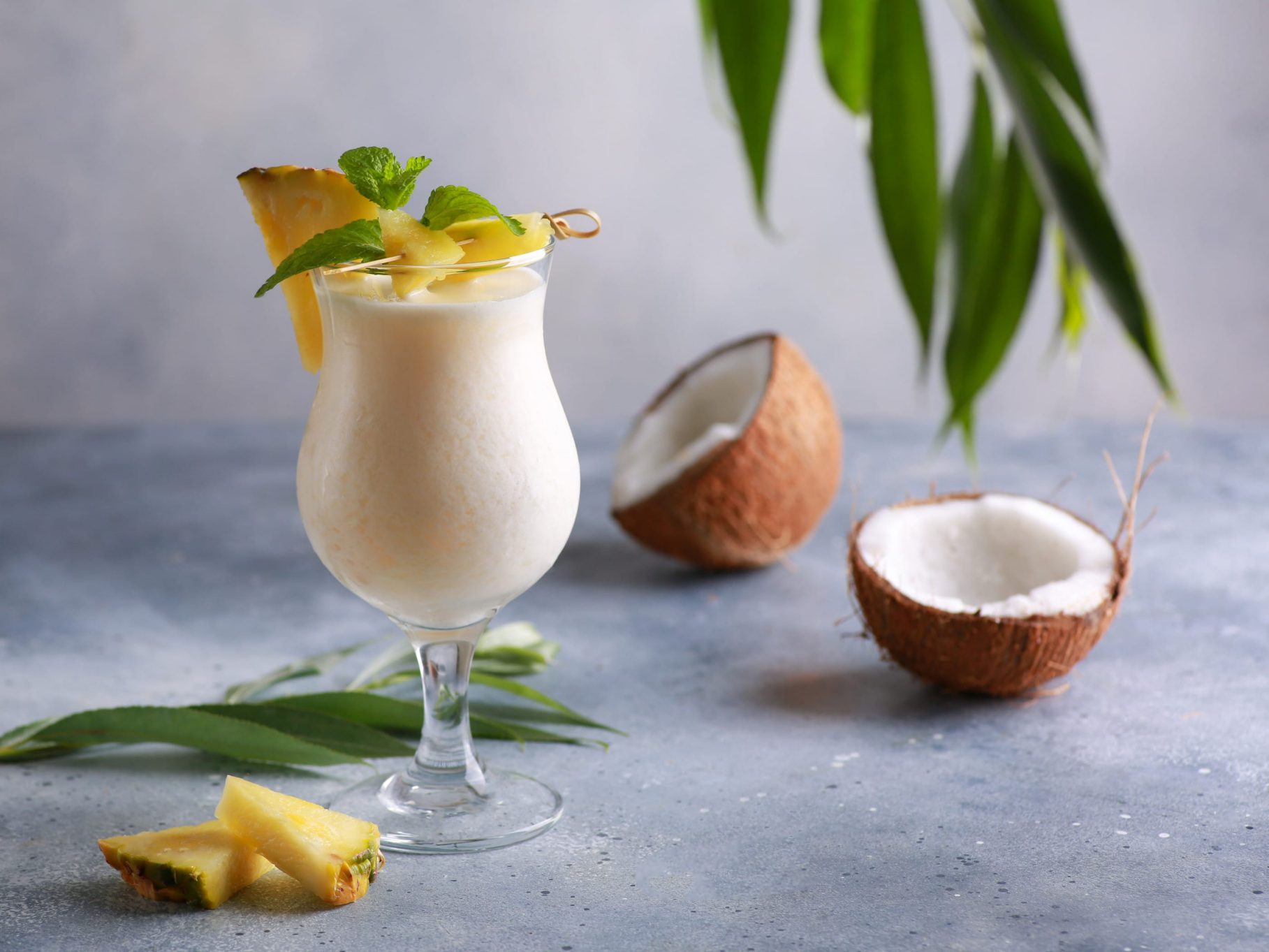 Cómo hacer piña colada con y sin alcohol. Recetas top ALDI