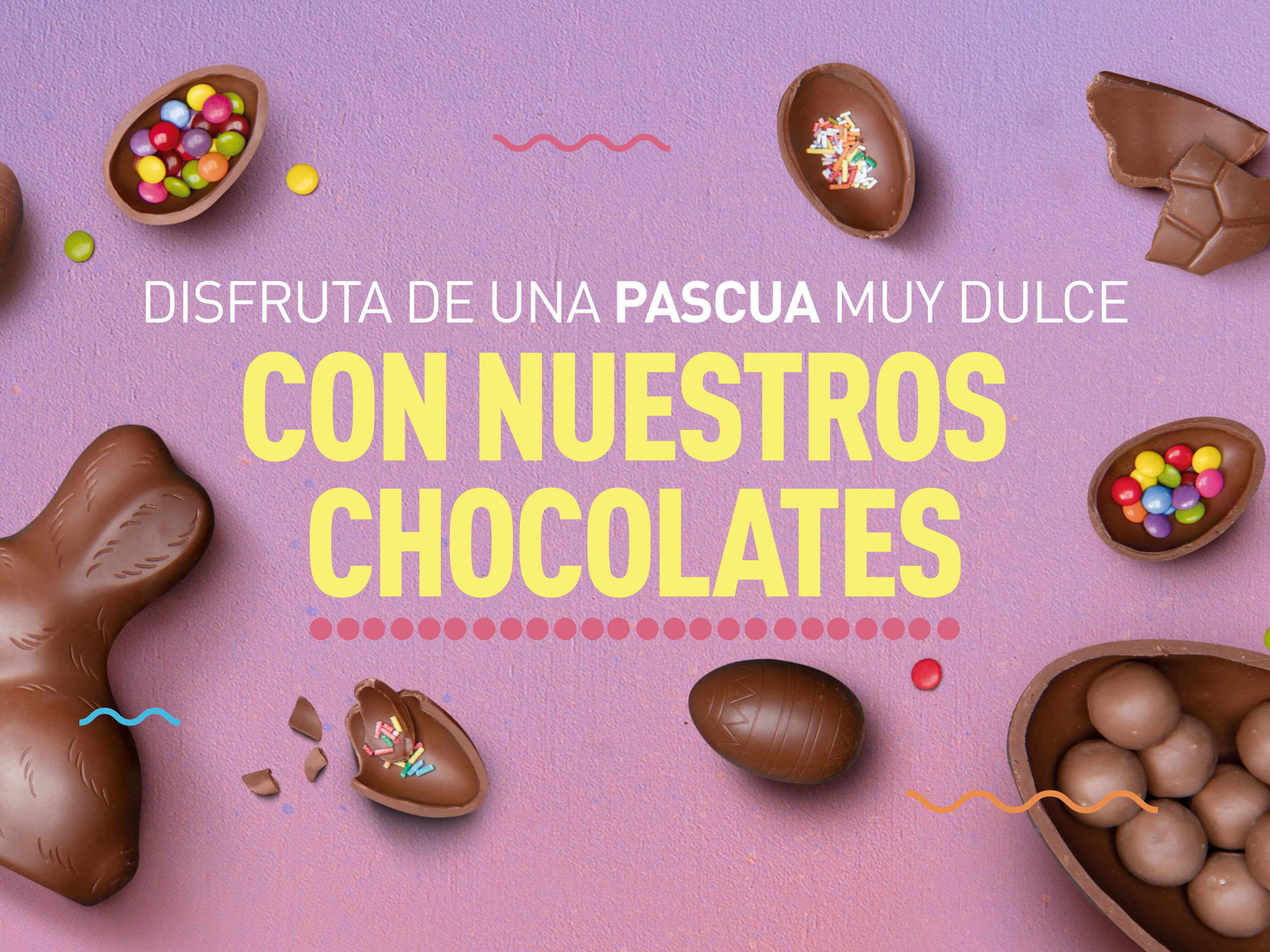Disfruta de una Pascua muy dulce con nuestros chocolates - ALDI
