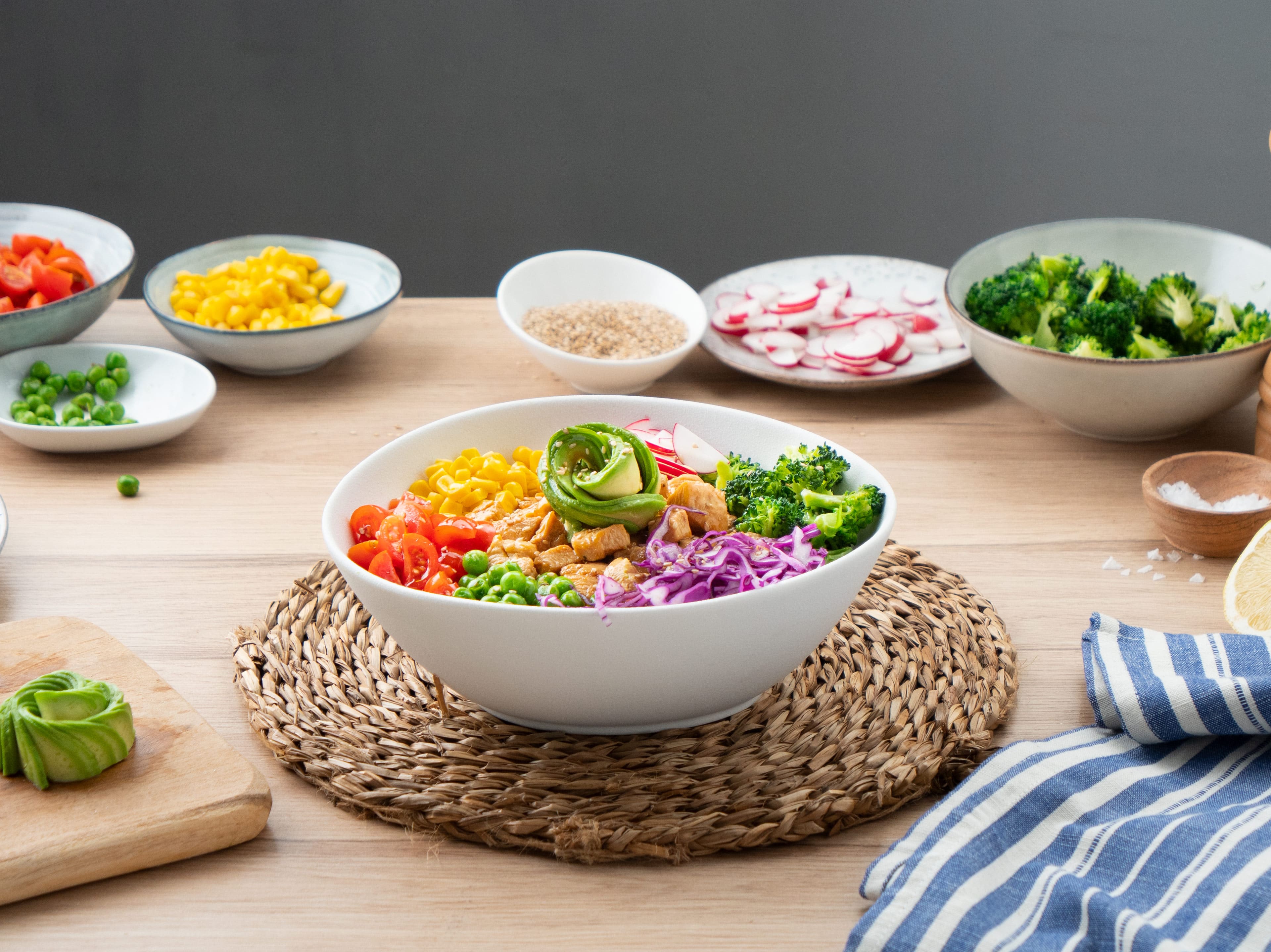 Bowl de pollo con verduras | Arroces y pastas | ALDI Supermercados