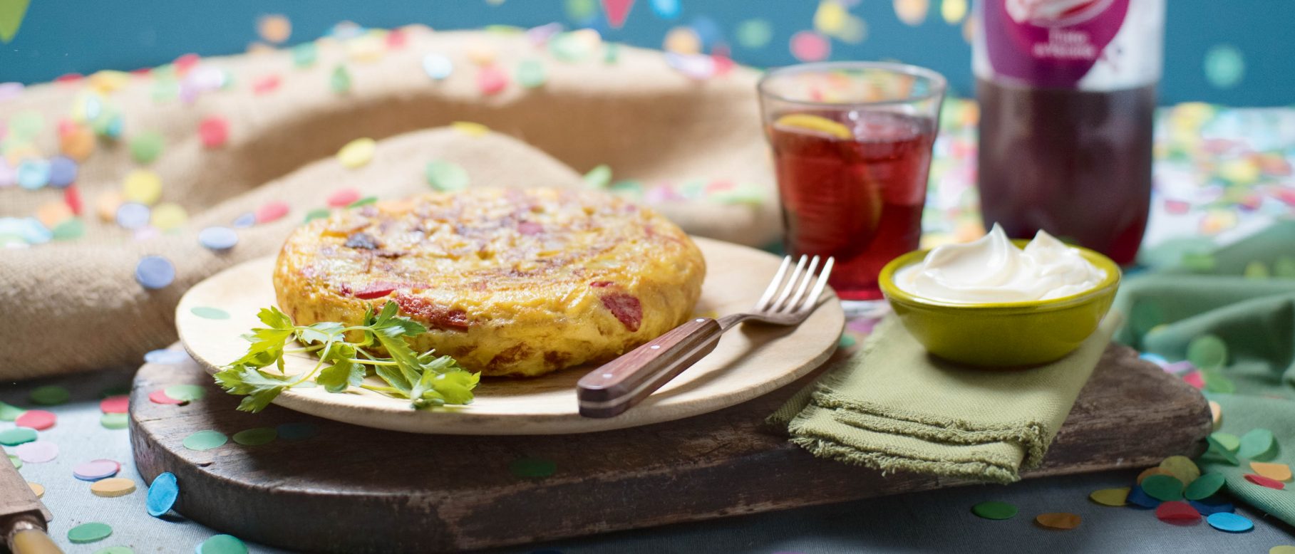Tortilla de patatas horneadas Aperitivos ALDI Supermercados